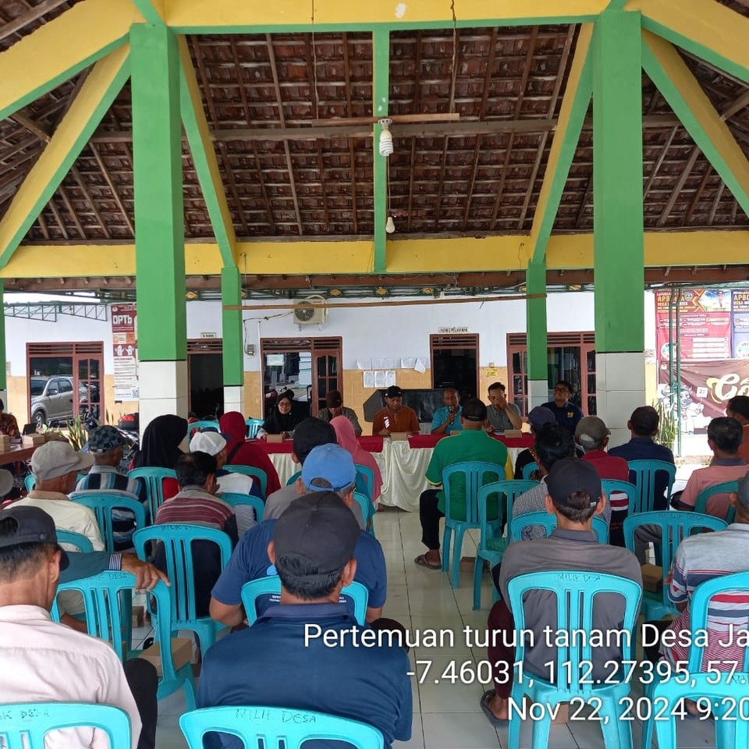 Musyawarah Pertemuan Turun Tanam Desa Jatiwates
